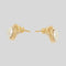 FERRAGAMO Gancini Pearls Earrings In Gold Color RS-760121