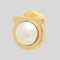 FERRAGAMO Gancini Pearls Earrings In Gold Color RS-760121