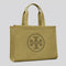 TORY BURCH Ella Canvas Tote Dark Sage RS-148792