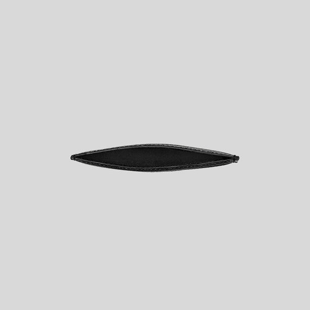 Ferragamo Gancini Leather Credit Card Holder Black RS-220007
