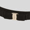 FERRAGAMO Vara Bow Headband Black/Gold RB-430314