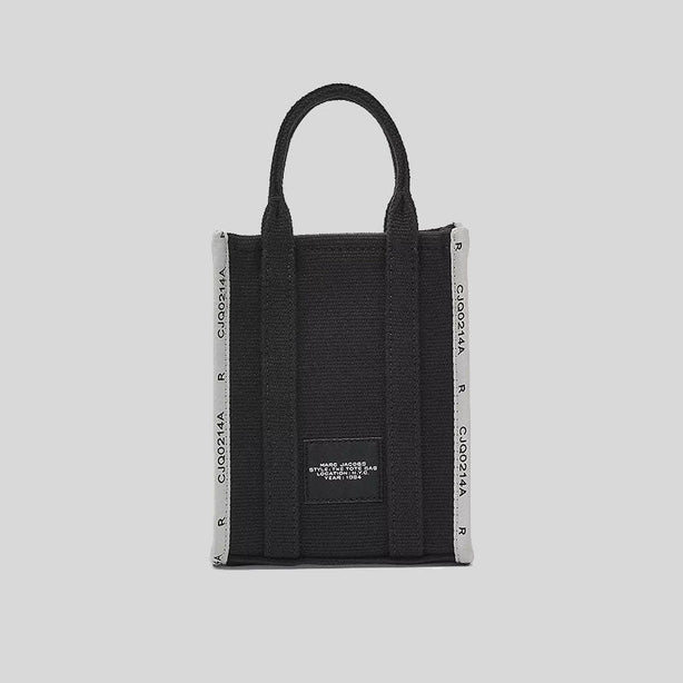 MARC JACOBS The Jacquard Mini Tote Bag Black RS-2R3HCR027H01