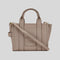 Marc Jacobs Leather The Tote Mini Traveler Tote Bag Cement RS-H009L01SP21