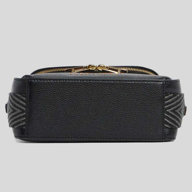 MARC JACOBS The Groove Leather Mini Messenger Bag Black RB-4S4HMS004H01