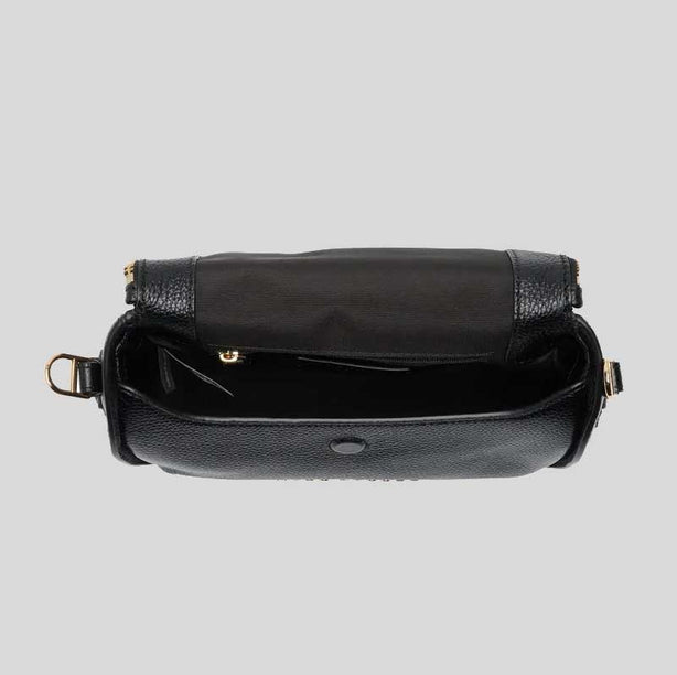 MARC JACOBS The Groove Leather Mini Messenger Bag Black RB-4S4HMS004H01