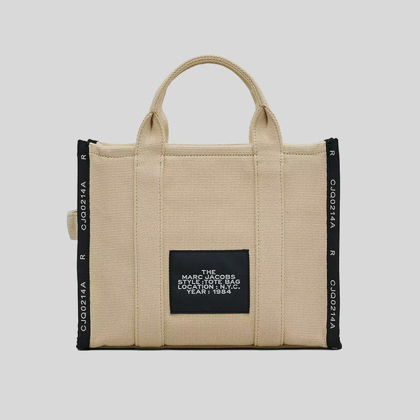 MARC JACOBS The Jacquard Medium Tote Bag Warm Sand RS-M0017027