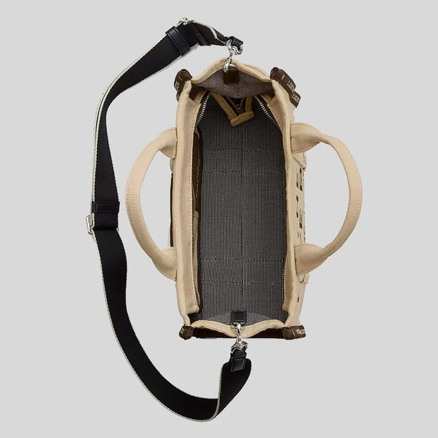 MARC JACOBS The Jacquard Medium Tote Bag Warm Sand RS-M0017027