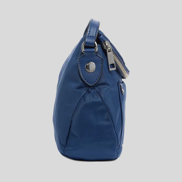 MARC JACOBS Preppy Nylon Mini Natasha Crossbody Bag Azure Blue RS-M0012909