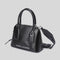 MARC JACOBS Small Leather Dome Satchel Crossbody Bag Black RS-4S4HSC003H02