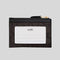 COACH Mini Skinny ID Case In Signature Canvas Walnut/Black RB-CW870