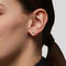 FERRAGAMO Gancini Crystals Small Earrings In Gold Color RB-696576