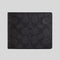 COACH Men's 3 In 1 Wallet In Signature Canvas Charcoal/Black RS-CW380