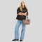 COACH Fiona Zip Tote Bag In Signature Canvas With Horse And Carriage Print RB-CX587