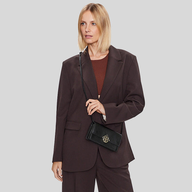 Tory Burch Miller Wallet Crossbody Black RS-137145