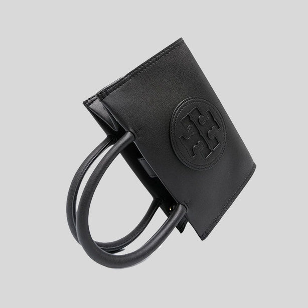 Tory Burch Mini Ella Bio Tote Bag Black RS-145613