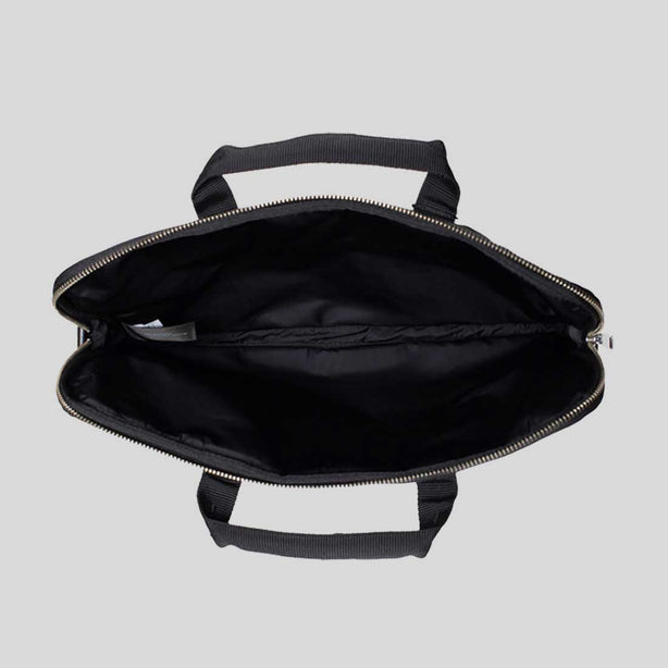 MARC JACOBS Nylon Logo Quilted 13 in Laptop Bag Black RS-4S4SCP001S02