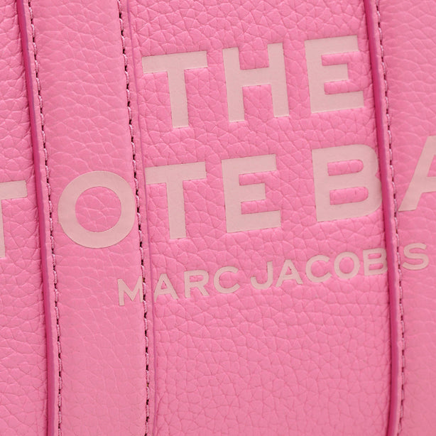 MARC JACOBS The Leather Mini Tote Bag Petal Pink RS-H053L01RE22