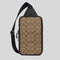 COACH Sullivan Pack In Blocked Signature Canvas Khaki/Charcoal RS-C9865