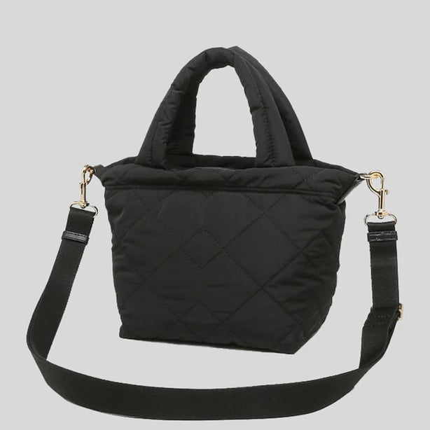 Marc Jacobs Quilted Nylon Mini Tote Black RS-M0016681