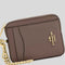 COACH Zip Card Case Dark Stone RB-6303