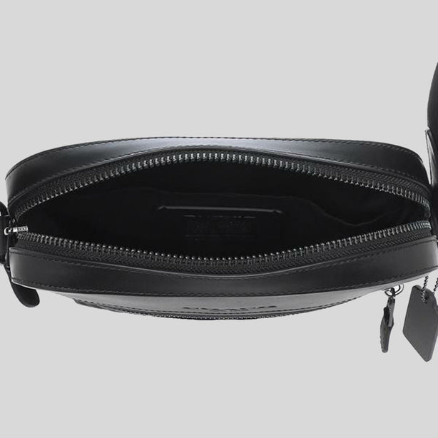 COACH Houston Flight Bag In Signature Leather Black RS-4009