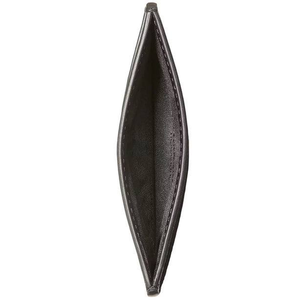 Kate Spade Signature Spade Flower Small Slim Card Holder - Black KI371