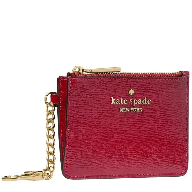 Kate Spade Key Ring Card Holder - Red Jam KN868