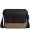 Coach Sprint Map Bag 25 In Signature Jacquard - Tan/ Black CE534