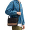 Coach Sprint Map Bag 25 In Signature Jacquard - Tan/ Black CE534
