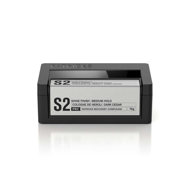 Patricks S2 Shine Finish Medium Hold Styling Product 75g