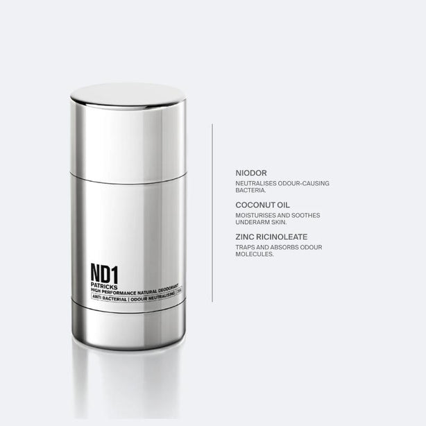 Patricks ND1 Natural Deodorant 75g