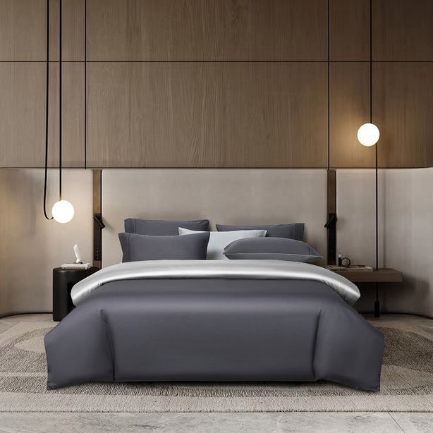 Creek Grey/Silver Bedset 100% Lyocell
