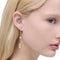 Marc Jacobs The J Marc Luxe Linear Earrings - Gold/ Crystal 2P5JER001J17