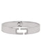 Marc Jacobs The J Marc Crystal Bangle Bracelet in Crystal/ Silver J103MT2RE22