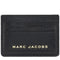 Marc Jacobs The Groove Leather Card Case In Black S102L01FA21
