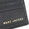 Marc Jacobs The Groove Leather Card Case In Black S102L01FA21
