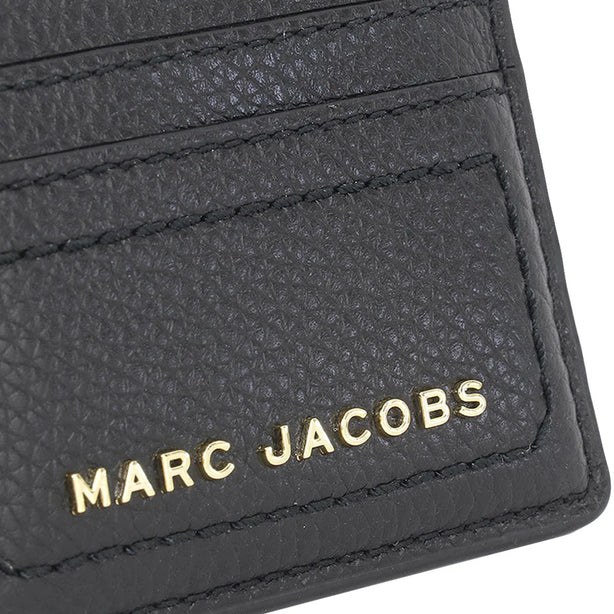 Marc Jacobs The Groove Leather Card Case In Black S102L01FA21
