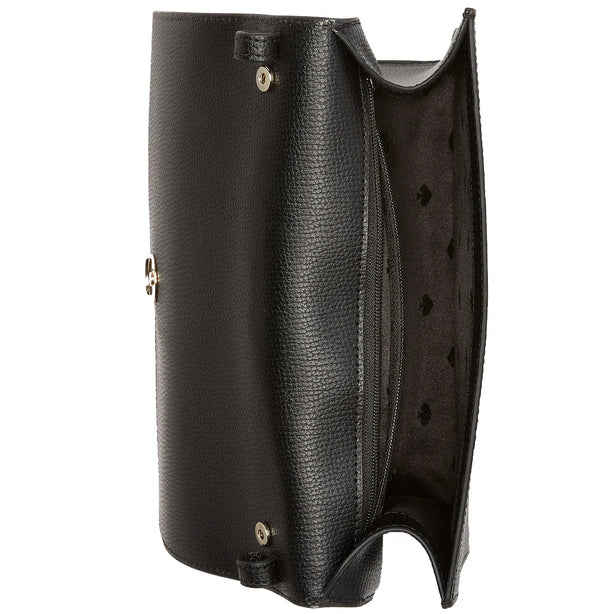 Kate Spade Kristi Flap Crossbody Bag in Black kb430