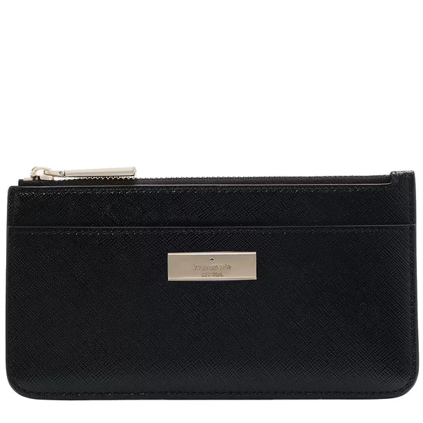 Kate Spade Kenzie Boxed Large Slim Cardholder in Black KK042