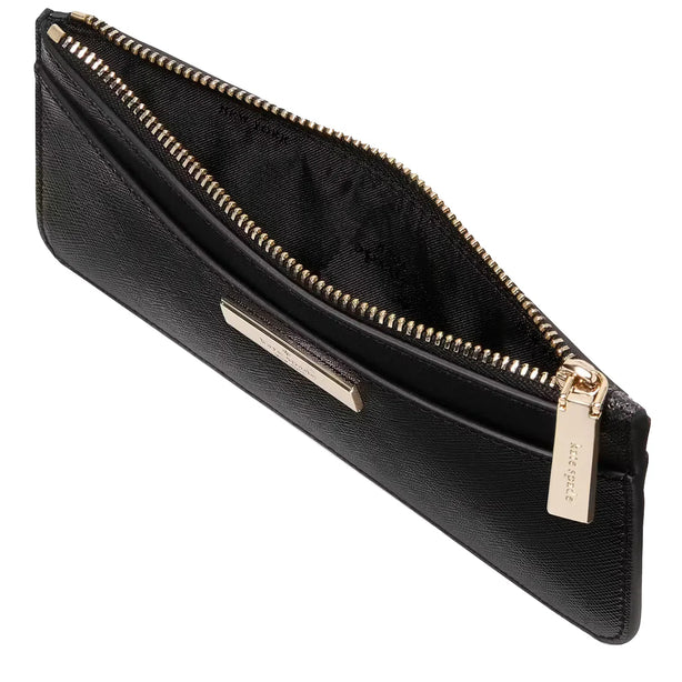 Kate Spade Kenzie Boxed Large Slim Cardholder in Black KK042