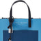 Marc Jacobs Mini Grind Colorblock Leather Tote Bag in Blue Heaven Multi M0016132