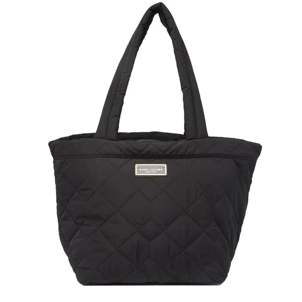 Marc Jacobs Quilted Nylon Medium Tote Bag in Black M0016680