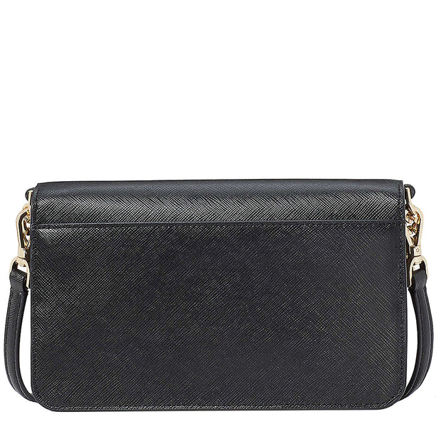 Kate Spade Madison Small Flap Crossbody Bag In Black kc586
