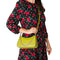 Kate Spade Madison Saffiano Leather Convertible Crossbody Bag in Lime Slice KC439