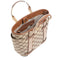Michael Kors Maeve Logo Small Convertible Tote Bag in Beige/ Ebony 30S3S5VT1J