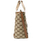Michael Kors Maeve Logo Small Convertible Tote Bag in Beige/ Ebony 30S3S5VT1J