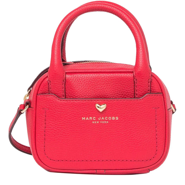 Marc Jacobs Empire City Valentine Top Handle Mini Satchel Bag in Fire Red M0016964