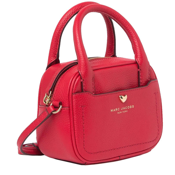 Marc Jacobs Empire City Valentine Top Handle Mini Satchel Bag in Fire Red M0016964