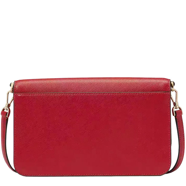 Kate Spade Madison Flap Convertible Crossbody Bag in Candied Cherry kc430