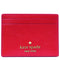 Kate Spade Madison Small Slim Card Holder in Ruby Red KI368